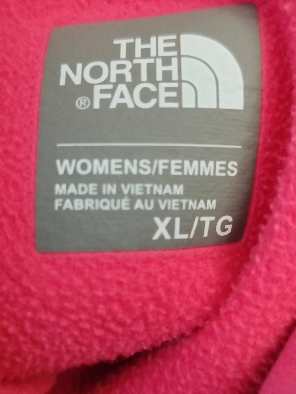The North Face Women's Suprema Pink Zip-Up Hoodie Jacket XL - Picture 9 of 11